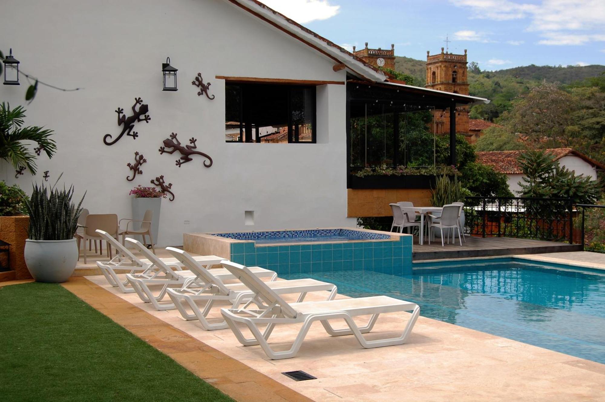 Santa Sofia Casa Boutique Hotel Barichara Exterior foto
